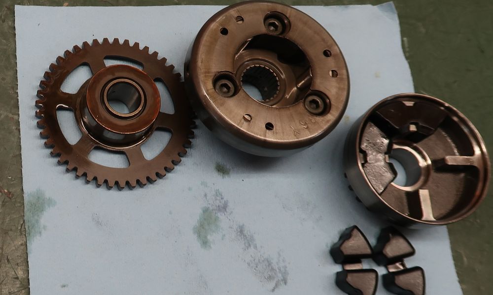 XJR1200のスタータークラッチ