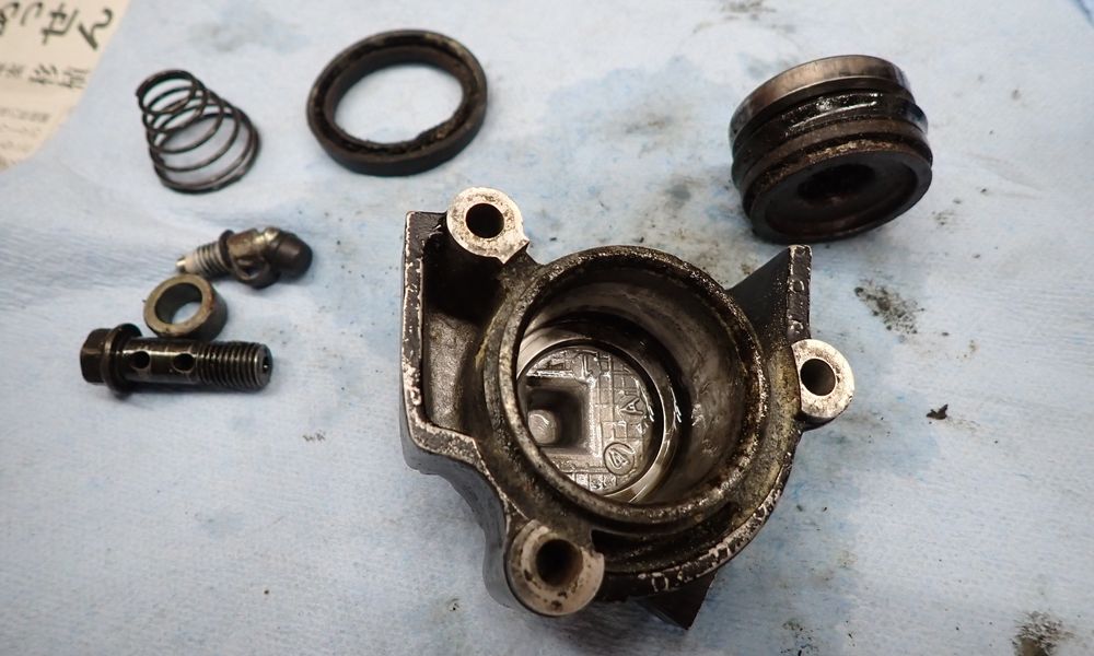 クラッチのプッシュレバー