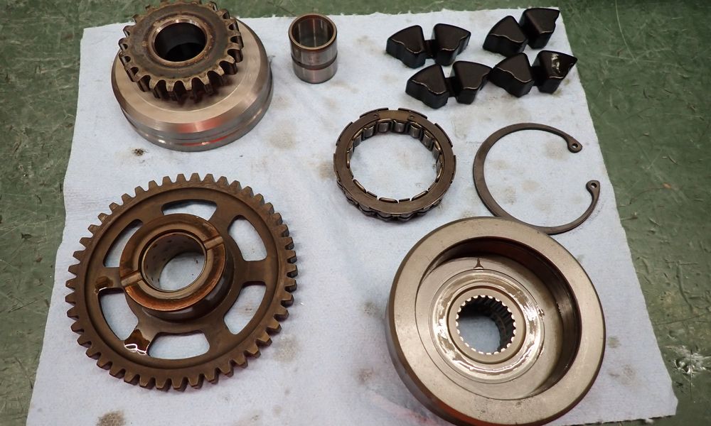 XJR1300のスタータークラッチ