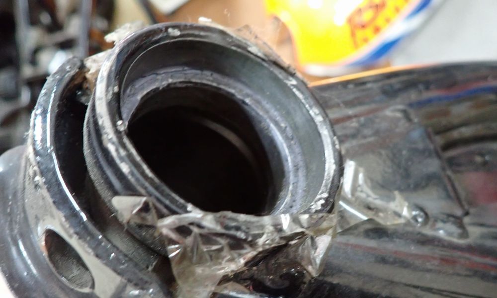 ステムベアリング取り付け部 ステムベアリング取り付け部