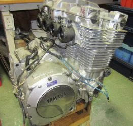XJR1300のスペアエンジン