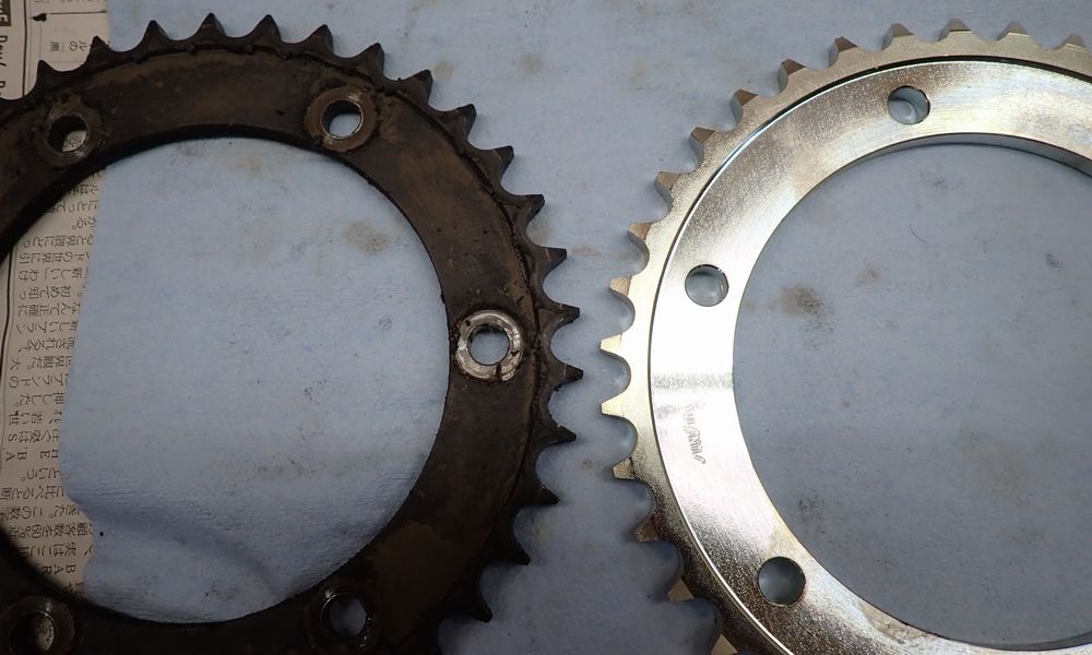 スプロケット交換 スプロケット交換